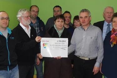 La Dobe’s Team fait un don de 1.735 € à Acte Auvergne