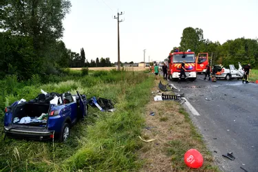 Trois blessés graves dont une enfant dans un choc frontal à Lezoux (Puy-de-Dôme)