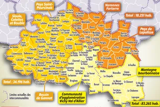 Intercommunalité : Lapalisse rêve de rejoindre Vichy Val d'Allier