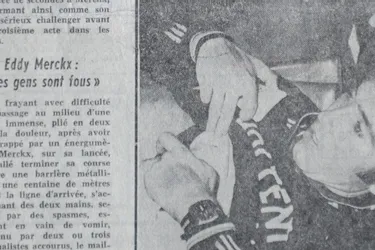 Le jour où Merckx reçut un coup de poing dans le puy de Dôme