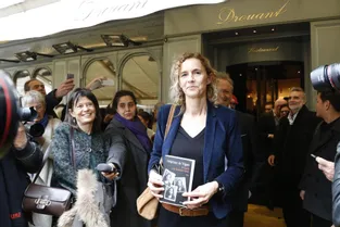 Mathias Enard et Delphine de Vigan, prix Goncourt et Renaudot 2015, à la Foire du livre de Brive