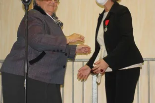 Valérie Simonet a reçu, samedi, la Légion d’honneur