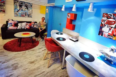 L’artiste clermontoise Nokat a créé un appartement d’hôtes, avenue de la Libération