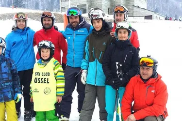 La Coupe de la Corrèze, qui s’est déroulée au Lioran, est revenue au Ski club Ussel