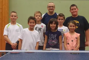 Le club de tennis de table compte de jeunes éléments très prometteurs