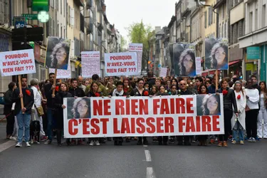 600 personnes rendent hommage à Céline, tuée par son mari à Aurillac : « Ne rien faire, c'est laisser faire »