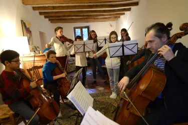 Neuf jeunes musiciens venus de Paris ont suivi un stage en Creuse