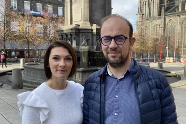 Mickaël Chaillaud et Ingrid Elgui, nouveaux co-présidents de l'association de commerçants clermontoise Cœur de ville