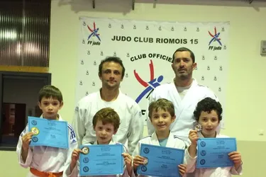 Les jeunes judokas riomois récompensés