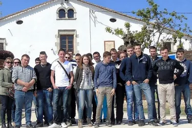 Les élèves en voyage d’études en Espagne