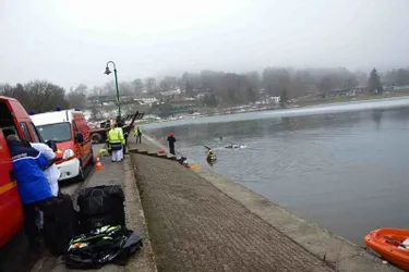 La voiture finit dans le plan d'eau de Saint-Rémy : un homme de 84 ans décède