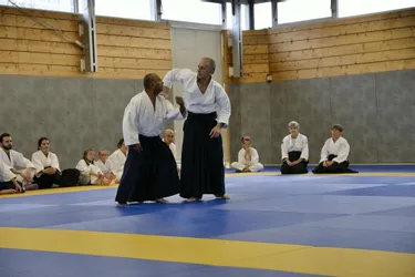 Un stage d’aïkido dirigé par Alain Vivier