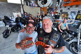 Quand le producteur de Jean-Baptiste Guégan intègre le club de Harley-Davidson des Niglos Limousins