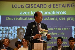 Louis Giscard d'Estaing a présenté sa liste pour les élections municipales à Chamalières