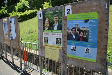 Le dernier marché avant le scrutin, passage obligé pour les candidats du canton de Brioude (Haute-Loire)