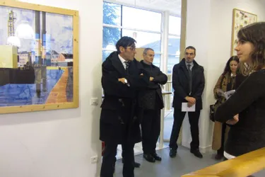 Le centre de documentation du lycée accueille une expo du Fonds régional d’art contemporain