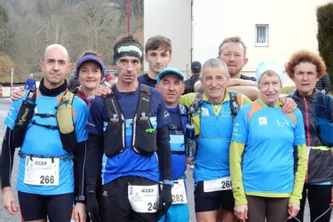 Le Running club a participé au trail du Haut Cantal à Condat