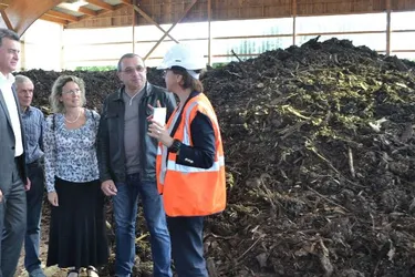 L’usine de compostage de Chambezon traite 8.000 tonnes de boues d’épuration par an