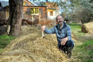 Jean-Michel Thévenin pratique la permaculture, une méthode d’agriculture pérenne