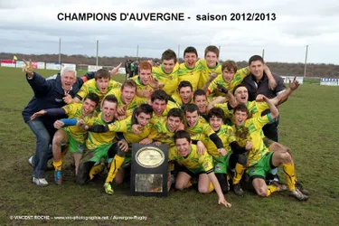 Les cadets champions d’Auvergne !