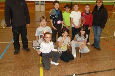 Petits matchs amicaux de badminton