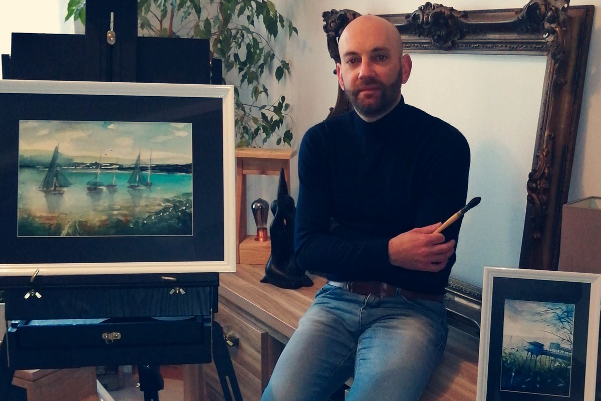 ROANNE. Jean-Christophe Ronzier, un aquarelliste roannais à découvrir ...