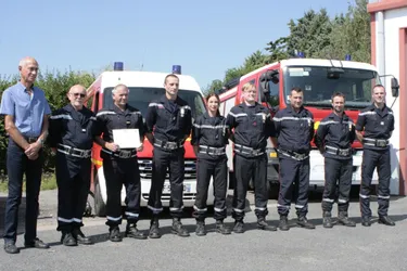 Une décennie pour cinq sapeurs-pompiers