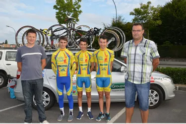 Trois cadets du VCS sont sélectionnés pour le P’ti Tour Poitou Charentes