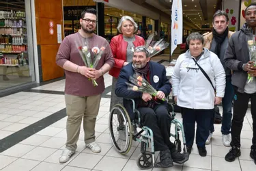 Des roses pour soutenir le handicap