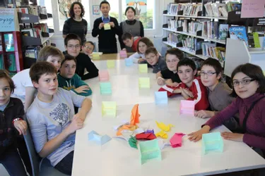 L’art de l’origami au collège de Bellime