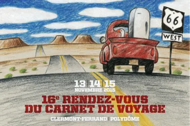 16e Rendez-vous du Carnet de Voyage les vendredi 13, samedi 14 et dimanche 15 novembre