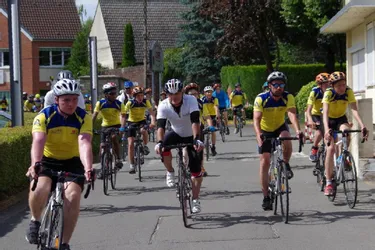 Une délégation de dix creusois a participé au 3e Raid Solidaire cycliste des Alefpiades