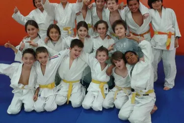 Les jeunes judokas au challenge Caperaa