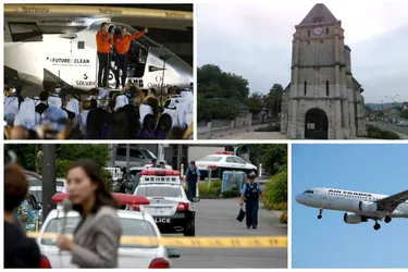 Prise d'otages près de Rouen, grève à Air France, tuerie au Japon... Les cinq infos du Midi pile