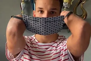« Mettre un masque ? Un vrai geste technique » : nageur handisport à Vichy et star des médias, Theo Curin fait le buzz dans une vidéo décalée