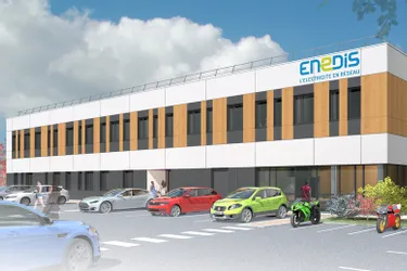 Enedis confirme son ancrage à Moulins en investissant 5 millions d'euros dans un nouveau site