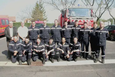 Huit sapeurs-pompiers opérationnels