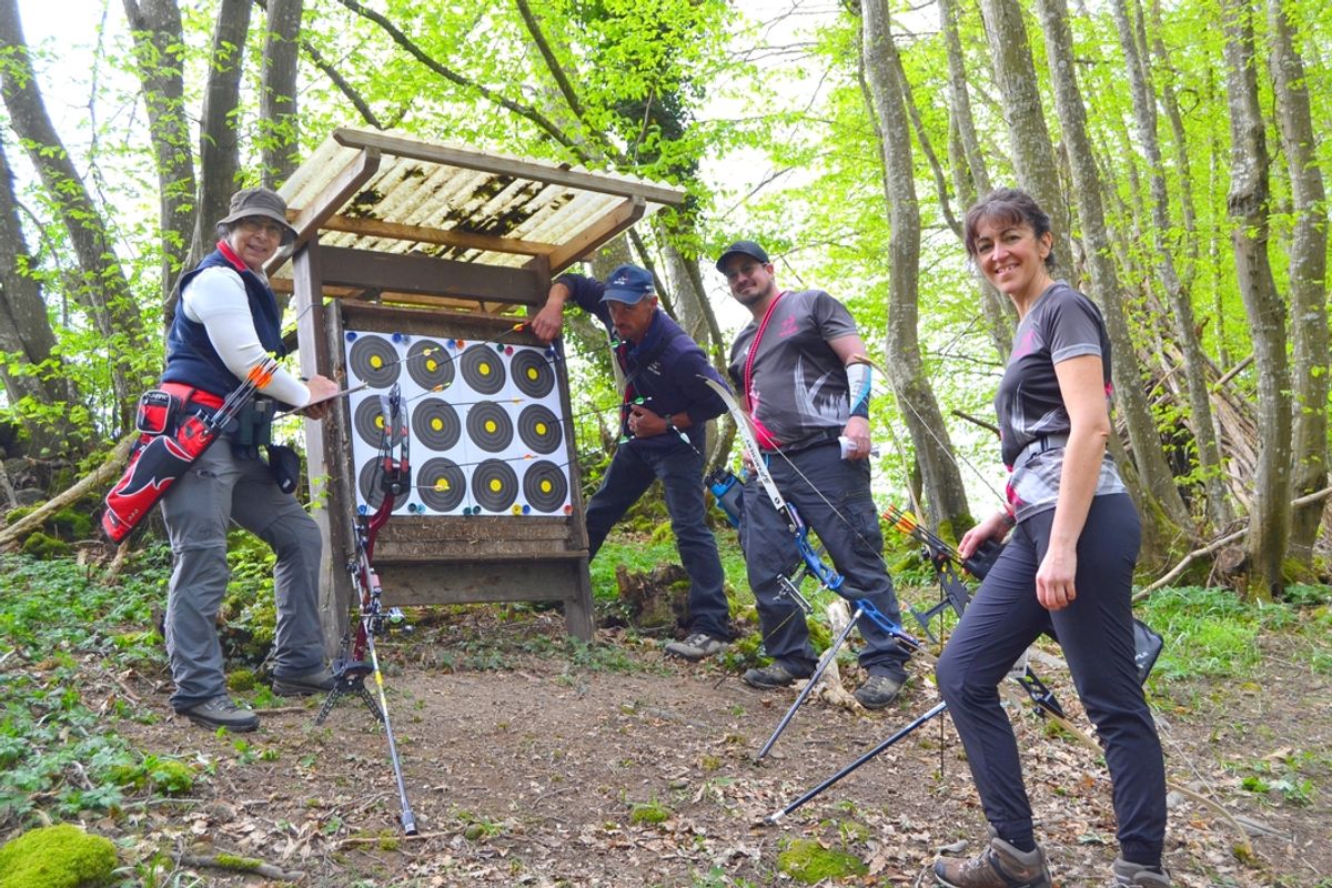 Bourbon L Archambault. A competition at the Caesar camp