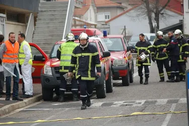 Une quarantaine de sapeurs-pompiers mobilisés hier matin à l’usine RichesMonts de Brioude