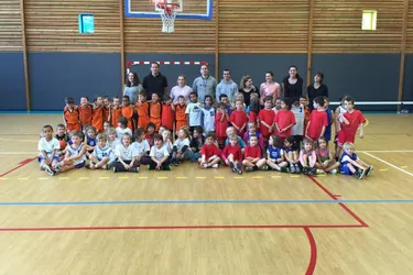 L’ASSP Basket réunit soixante enfants