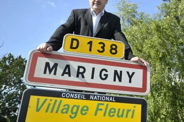 À Marigny, le fleurissement n’est pas une histoire à l’eau de rose