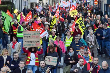 Entre 1.200 et 1.500 manifestants dans les rues de Brive