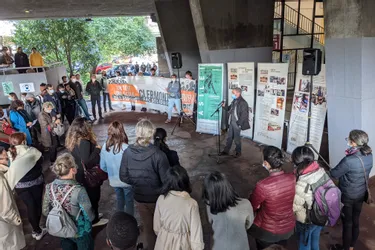 Asile ! L'expo qui retrace l'histoire du campement de réfugiés d'octobre 2017 à la fac de lettres de Clermont-Ferrand