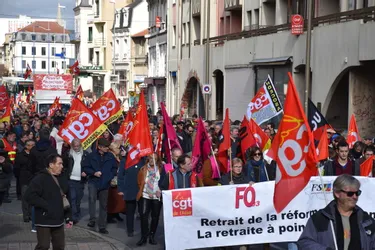 Près de 500 manifestants toujours mobilisés contre la réforme des retraites à Montluçon