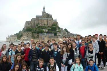 Les collégiens en voyage en Normandie