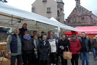Le comité de jumelage a participé au marché de Noël d’Eguisheim le week-end dernier