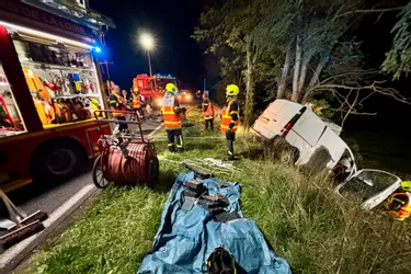Un homme de 37 ans gravement blessé dans une très violente collision à Saint-Nizier-sous-Charlieu