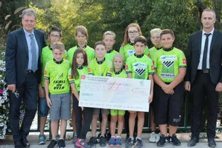 1.400 € pour l’école de cyclisme de l’UCVSP