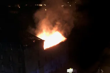 Incendie au moulin de Lapalisse (Allier) dans la nuit de lundi à mardi
