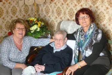 Irène Faure a fêté ses 100 ans avec un repas servi à domicile